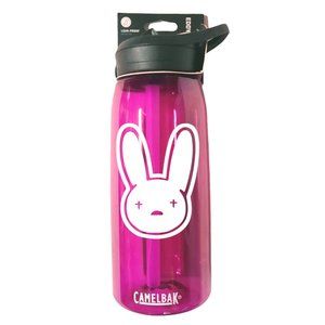🆕Bad Bunny Camelbak Eddy+ 32oz Water Bottle Deep Magenta